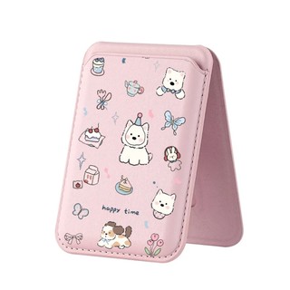 Con Chó Con Họa Tiết Bướm Ví Cho iPhone 16 15 14 13 12 pro Max 16Plus Thẻ Điện Thoại Cho Ốp Lưng Bỏ Túi Bao