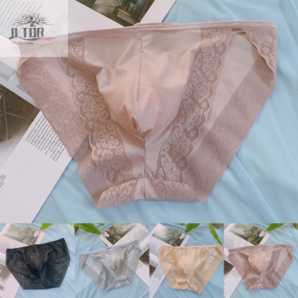 Quần lót nam lưới Sheer Túi quần lót Bikini Nylon gợi cảm và thoải mái