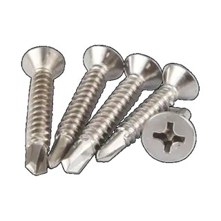 ((LXY) Vít inox 304 tự khoan đầu bằng ,Đinh ốc vít,Vít gỗ M3.9 / M4.2 / M4.8 / M5.5 (RM-VN-1)