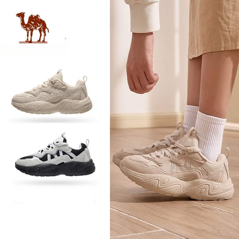 Ảnh Giày thể thao CAMEL CROWN Lưới thoáng khí cho nữ Đế dày chống trượt Giày thể thao thông thường 1