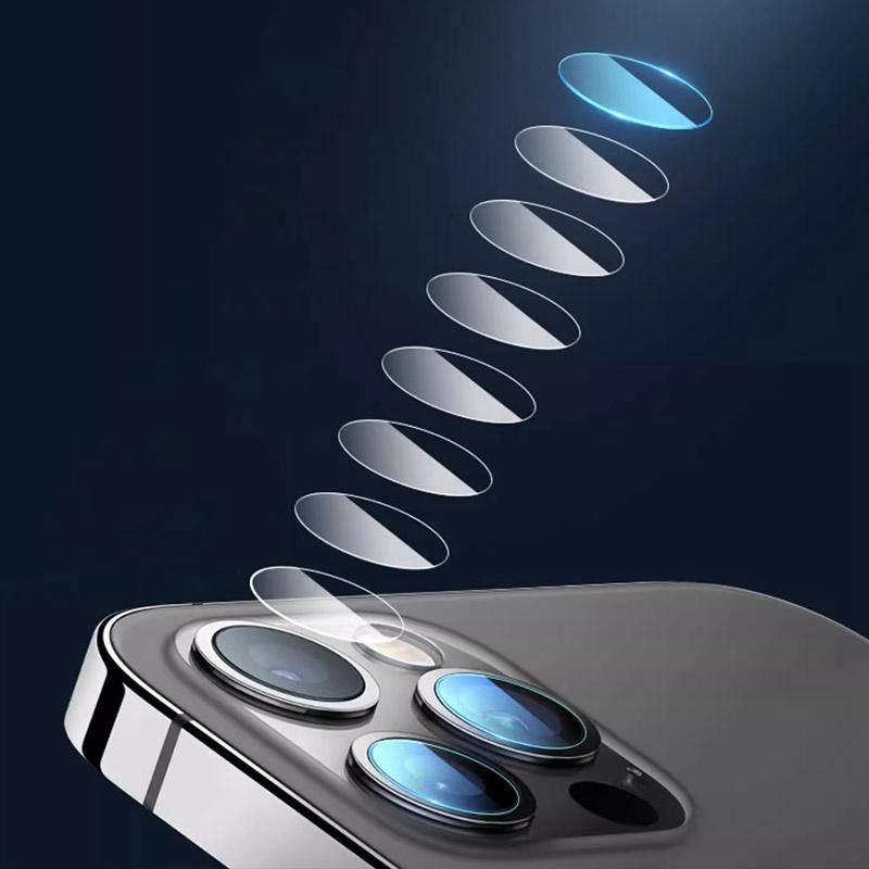 1-3 Bộ Bảo Vệ Ống Kính Máy Ảnh Cho iPhone 15 14 13 12 11 Pro Max Plus Mini Bảo Vệ Điện Thoại Di Động