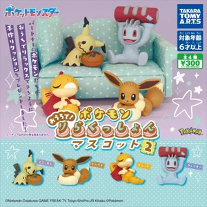 Đồ Chơi Viên Nang Nhật Bản tomei Pokemon Mon Để Bàn Trang Trí 2 Eeve boy rhvz