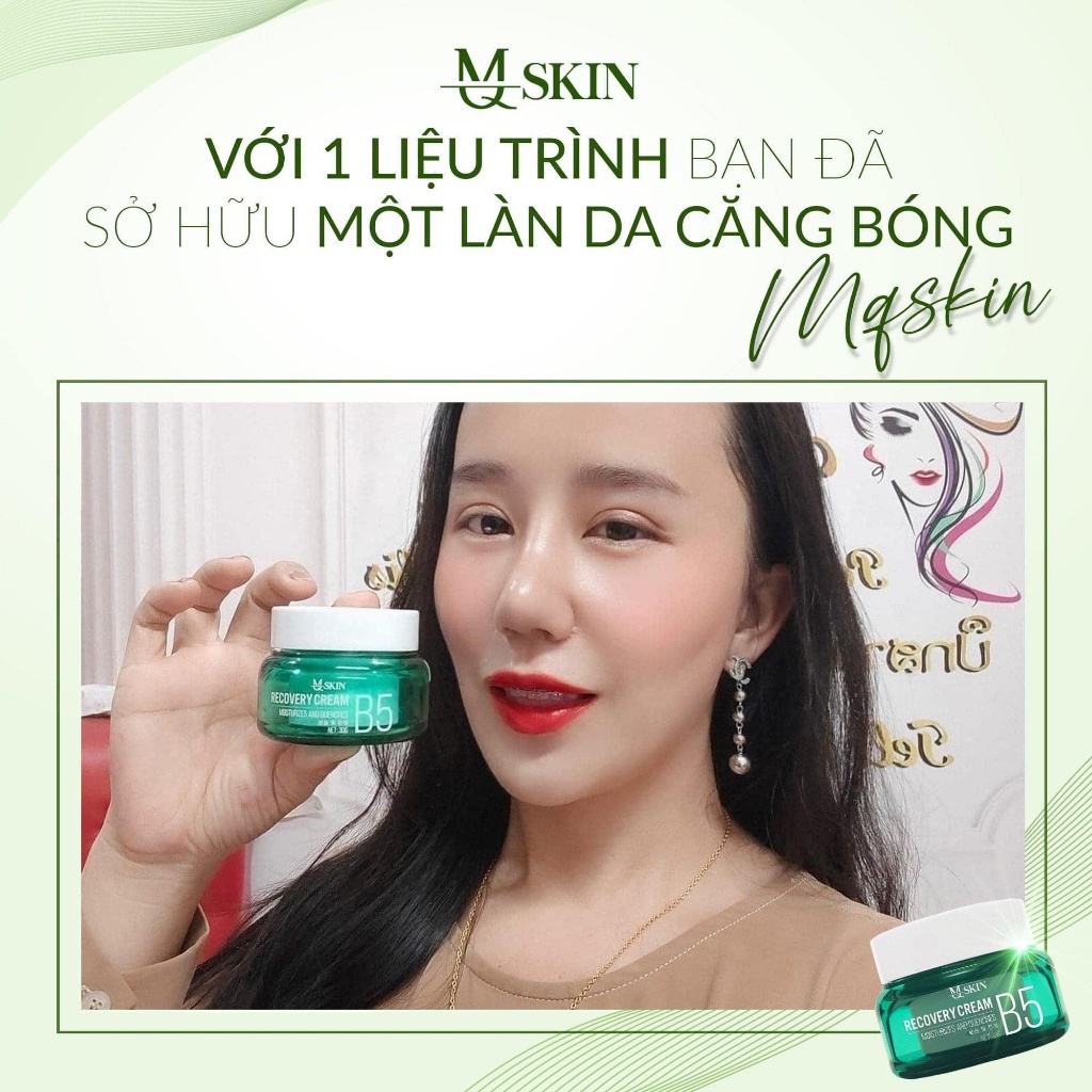 Kem Dưỡng Ẩm, Phục Hồi Chống Lão Hóa Da, B5 MQ SKIN - Recovery B5 Cream 30gr
