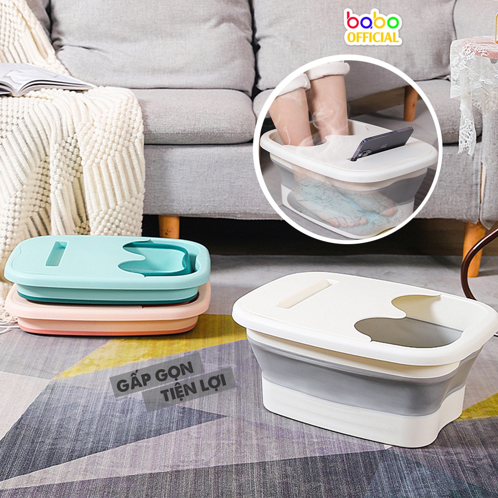 Chậu ngâm chân gấp gọn Babo Shop