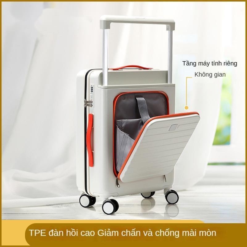 Vali Hộp kéo kiểu mới 2024 Vali du lịch 24 inch vali mật mã vali lên ...