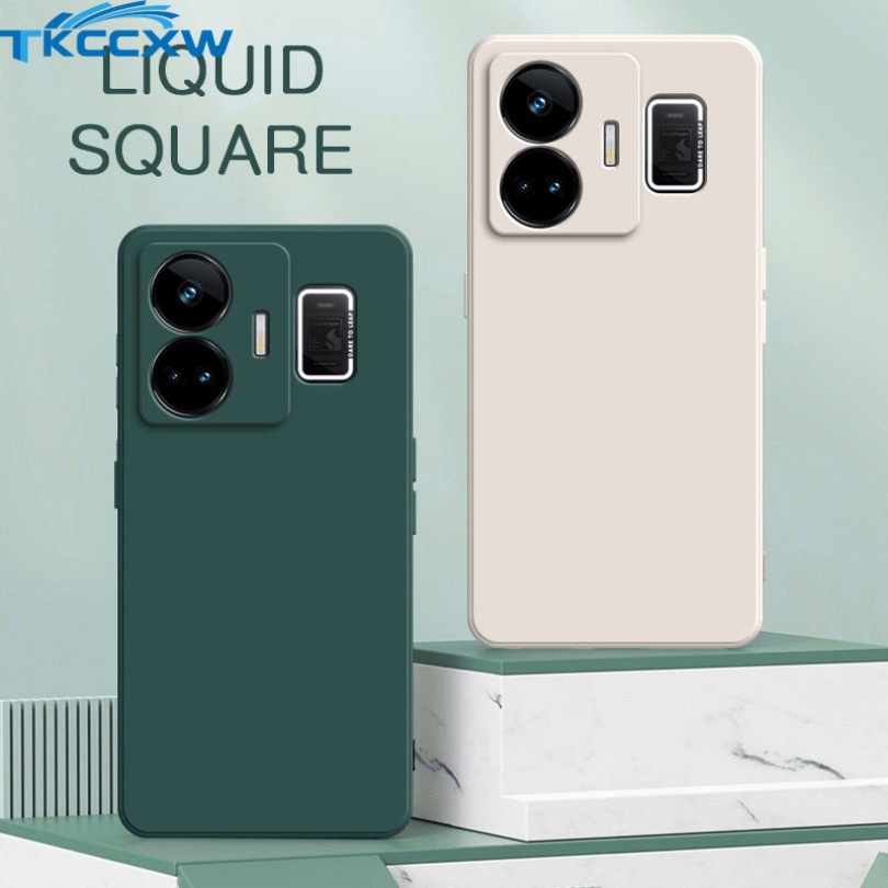 Ôp Điện Thoại Silicon Dẻo Vuông Sang Trọng Cho realme 11 11x 5g gt neo 5 se c51 nfc Ốp