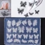 XGB Độc Đáo 3D Móng Tay Nghệ Thuật Khuôn Dập Nổi Móng Tay Stencils Khuôn Silicon Cho Nữ Bé Gái