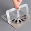 Set 10 Lưới Lọc Rác Tự Dính Chống Tắc Nghẽn Cống Thoát Nước Tiện Dụng 10x10cm