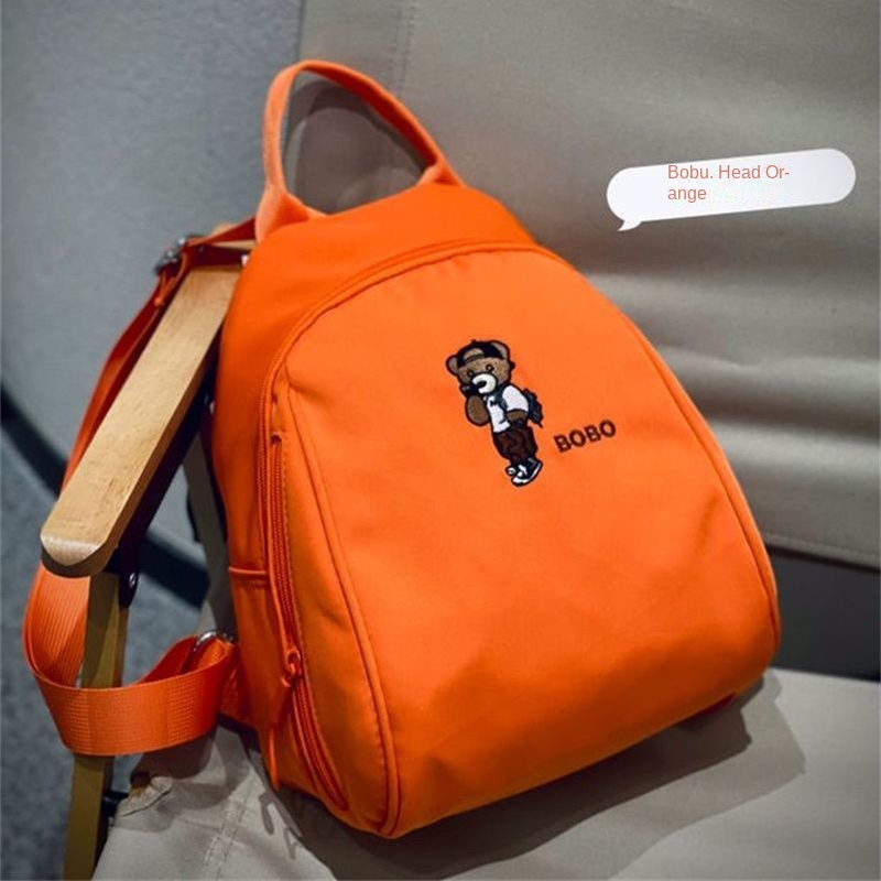 Túi nữ ba lô thời trang nhẹ, dung tích lớn, vải Oxford/Nylon, phong cách Hàn Quốc, chống nước, phù hợp học sinh, du lịch, màu sắc tươi sáng, hoạt hình
