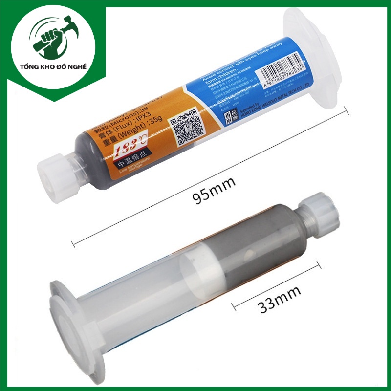 Ống thiếc hàn - kem hàn Mechanic XGZ40 XG-Z40 10cc _ TKDN | Shopee Việt Nam