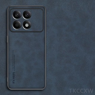 Ốp Điện Thoại Da Cừu + Silicon Dẻo Siêu Mỏng Chống Rơi Cho redmi k70 pro k60 ultra k60 pro