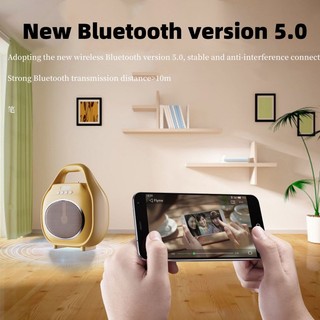 Loa bluetooth Không Dây Phong Cách retro Âm Thanh Siêu Trầm