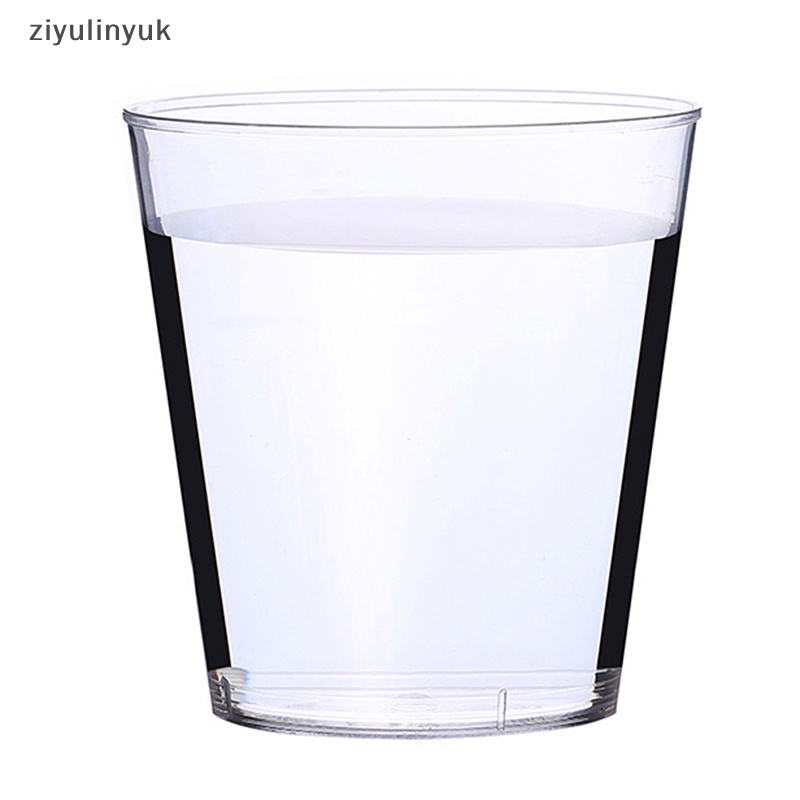 Ziyulinyuk 30 / 36 / 50 Chiếc Kính Bắn Nhựa Trong Suốt Thạch Cốc Plastique Tumblers EN