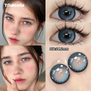 Set 1 / 2 Cặp Kính Mắt To Tròng Màu Sắc Tự Nhiên Thích Hợp Cho Các Bữa Tiệc