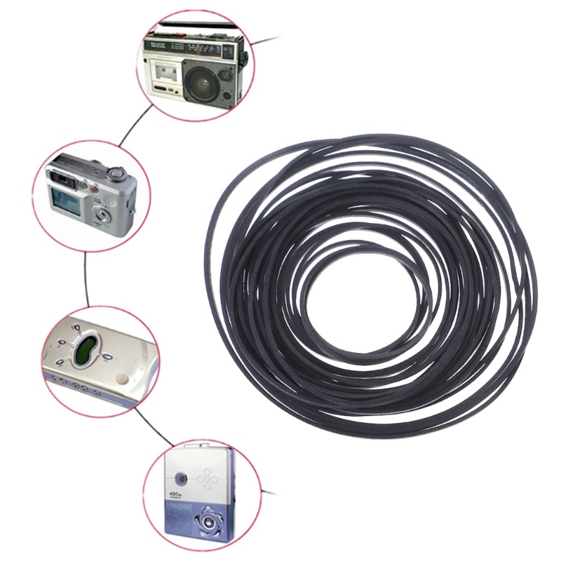 [3C] 50 chiếc hoặc 100 chiếc Thắt lưng các loại dành cho người chơi Cassette Thay thế người chơi ghi âm