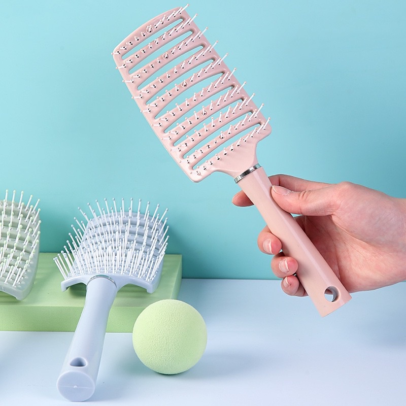 Lược Chải Tóc Tạo Kiểu Thiết Kế Hình Vòng Cung ANGIHOME