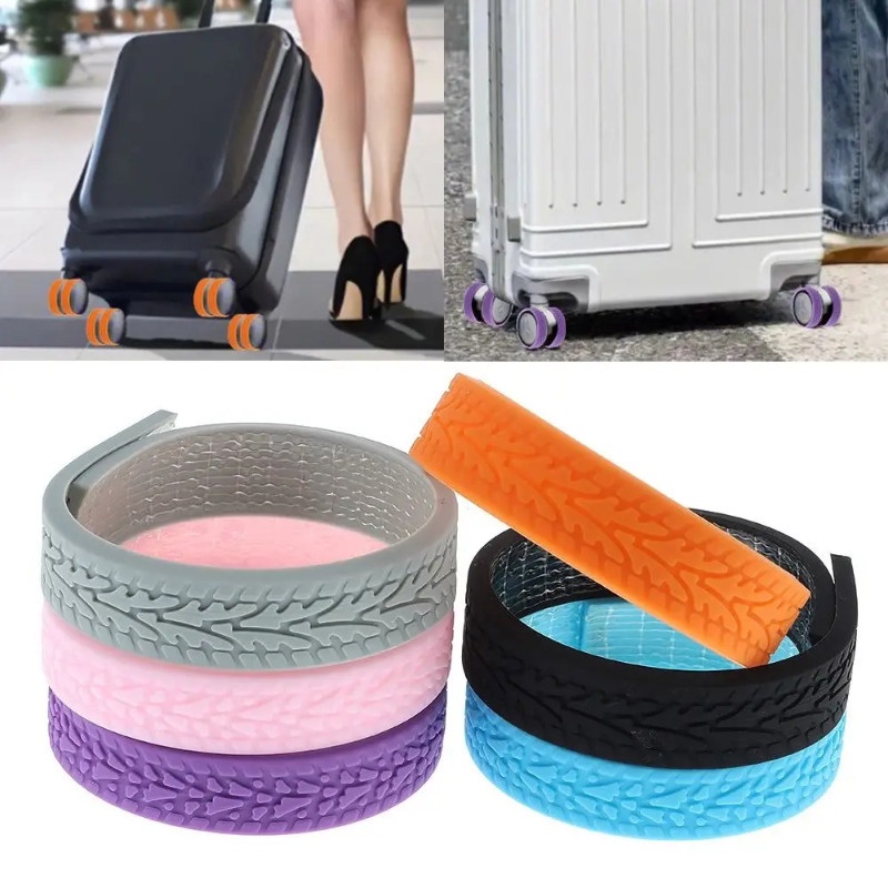 Vỏ Bọc Bánh Xe Lăn Vali Giảm Tiếng Ồn / Chống Ồn Tiện Dụng DIY