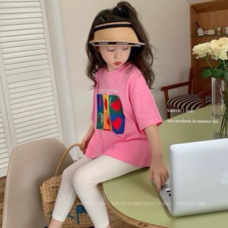 AT25- Áo thun cộc tay bé gái vải cotton mềm mịn mát - Size 9-40Kg