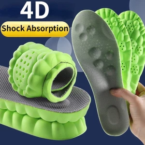 Miếng Lót Giày 4D Mềm Mại Thấm Hút Mồ Hôi Thoáng Khí