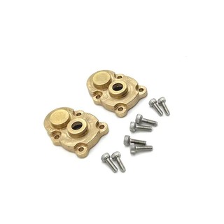 Đồng Thau Bên Ngoài Cổng Thông Tin Nhà Ở Vỏ Bánh Răng Cho FMS FCX24 1 / 24 OP Phụ Kiện Kim Loại Nâng Cấp Phần Bộ Rc Mô Hình Xe Bánh Xích Xe Tải Buggy