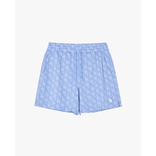 MLB - Quần short ngắn nữ lưng thun Monogram_3FSPMA143-07CBL