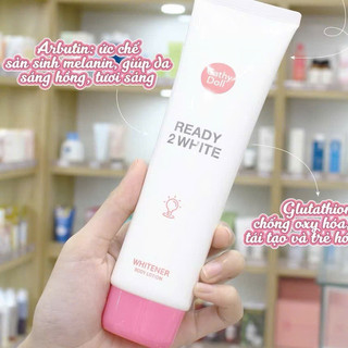[CATHY DOLL] Sữa Dưỡng Thể Cathy Doll Ready 2 White, Dưỡng Da & Nâng Tone Body Trắng Sáng Tự Nhiên, Nội Địa Thái