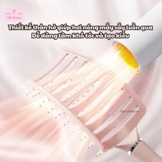 Lược Lúa Mạch Chải Tóc Gỡ Rối, Lược Sấy Uốn Đa Năng Nhiều Kiểu Dáng