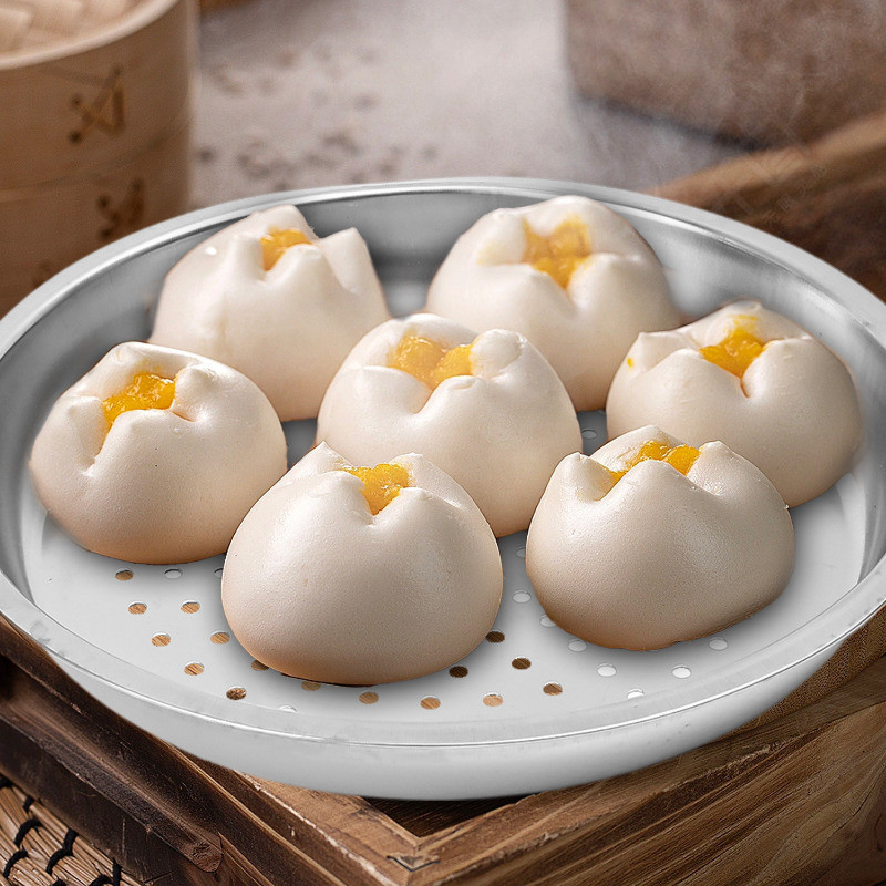[Đặc sắc] Khay hấp bằng thép không gỉ - Dễ làm sạch, dày - Chảo sưởi ấm bữa sáng - Giá đỡ hấp nồi - Kệ nấu ăn thực phẩm - Đồ dùng nhà bếp