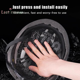 Lostcorner Mũ Bảo Hiểm Linh Hoạt Chống Biến Dạng Bên Trong Silicon Pad Thông Khí Mũ Bảo Hiểm Lót Miếng Lót Mũ Bảo Hiểm Đệm Xe Máy Xe Đạp Mũ Bảo Hiểm Phụ Kiện Mới