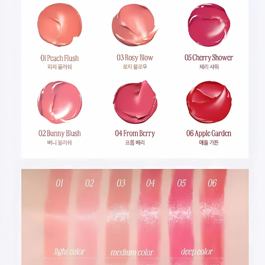 Son Bóng Má Hồng Clio Essential Lipcheek Tap 2in1 4.5g