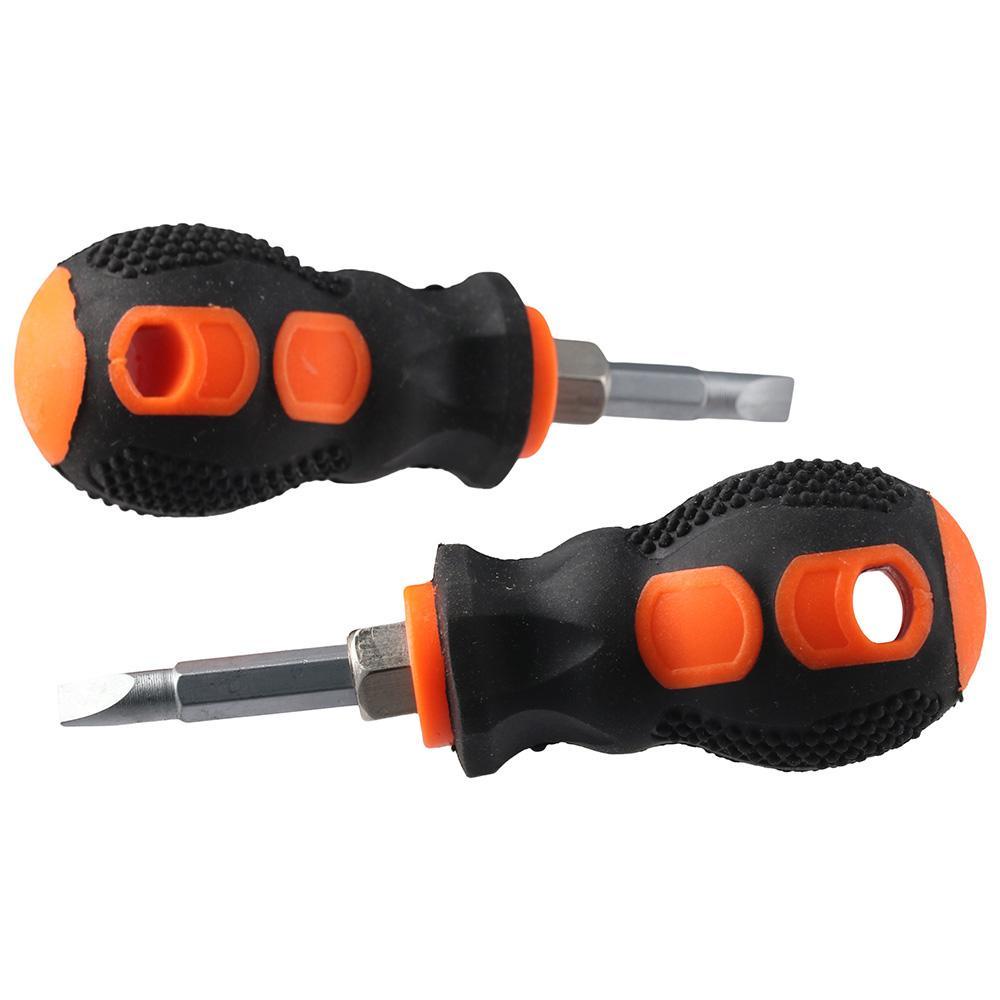 Tua vít có rãnh UMITY, Tua vít Phillips tay cầm ngắn đa năng, Bộ tuốc nơ vít Bits Dụng cụ kính thiên văn 2 trong 1