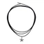 XGB Dây Buộc Lên Ngôi Sao Mặt Dây Chuyền Vòng Cổ Cho Nữ Sao Biển Mặt Dây Chuyền Choker Y2K Trang Sức