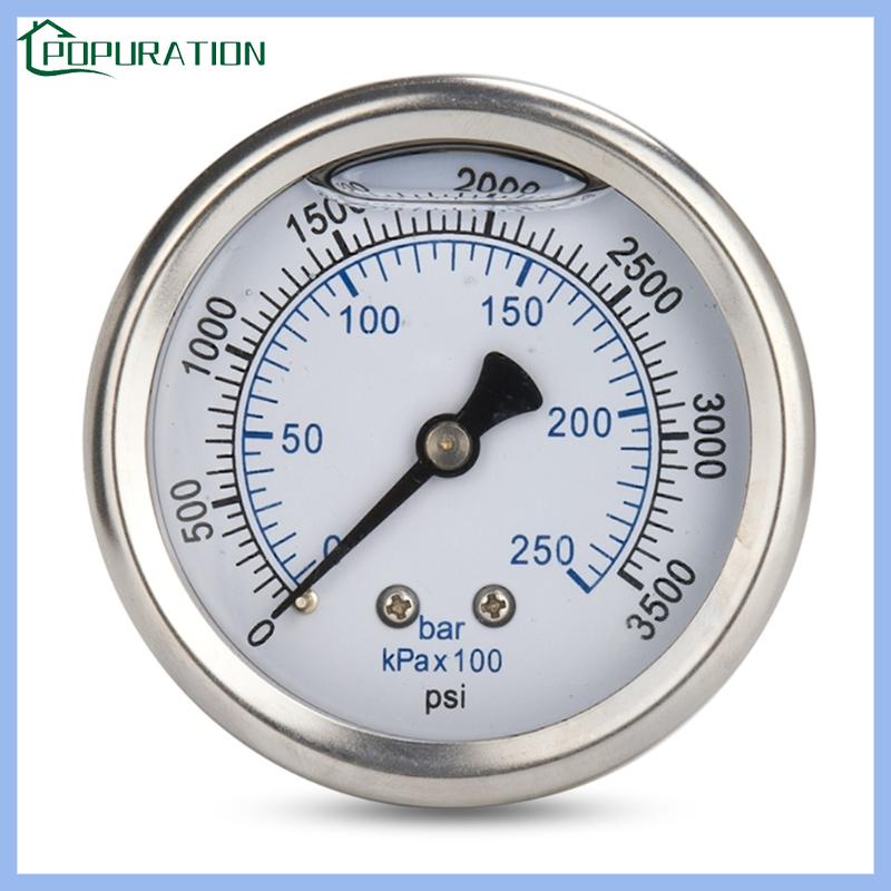Đồng Hồ Đo Áp Suất 3500psi n14x1 5 Chuyên Dụng Cho Máy Rửa Xe Hơi