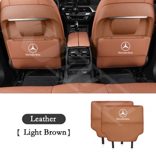 Mercedes Đệm Da Chống Trầy Cho Ghế Sau Xe Hơi benz a b c e s class amg e200 w210 w203 w124 w204 w211 w123 w205 w212 w203 c200 e350 a180 cla A45E20