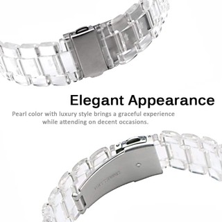Dây Đeo Nhựa Trong Suốt Trọng Lượng Nhẹ 20mm 22mm Cho Đồng Hồ haylou ls02 solar ls05 / Xioami Color 2 s1 s2 s3