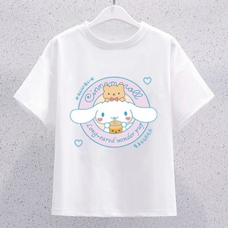 SANRIO Bộ Áo Váy Xếp Ly Thời Trang Mùa Hè 2023 Dễ Thương Dành Cho Bé Gái