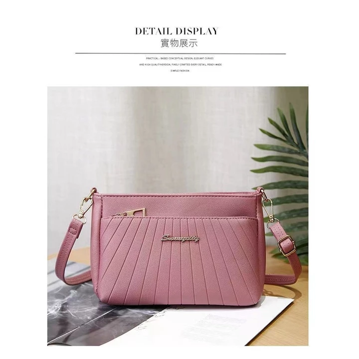 Women's PU Leather Crossbody Bag – 3