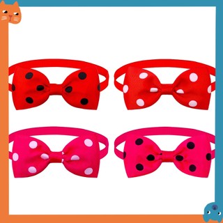 18 Màu Thú Cưng polka Chấm Cổ Thú Cưng Khăn Cho Thú Cưng Ngày Lễ Cà Vạt Mèo Cà Vạt Thú Cưng Cổ Thời Trang Thú Cưng Giáng Sinh Mặc Quần Áo