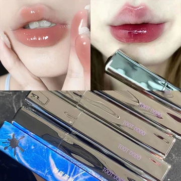 Toot Dodo Son kem bóng Son Bóng Nhạt Mềm Mượt Nuôi Dưỡng Môi Chống Thấm Nước Son kem dưỡng ẩm kháng