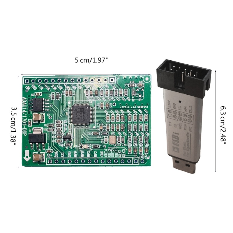 Tầm nhìn Mô-đun bảng học tập DSPmini Chip đơn nhỏ gọn và mạnh mẽ ADAU1401