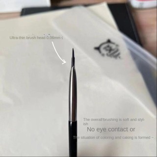 Bàn chải kẻ mắt EBINLANDS Blade, Bàn chải lông mày nâng cấp phẳng, Bàn chải chi tiết Góc mịn Bàn chải trang điểm chuyên nghiệp siêu mỏng Công cụ trang điểm