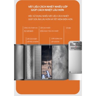 Máy Hâm Sữa Cầm Tay Tích Điện FINOSE Phù Hợp Mọi Loại Bình - Làm Nóng Nhanh, Giữ Nhiệt Lâu, Pin 5 Giờ Có Đèn Báo An Toàn
