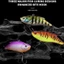 CQCJ Mini Mồi Câu Cá, Treble Hook Rung VIB Mồi chìm, Hot 75mm / 14.5g 9179 Xoay Mồi Câu Cá