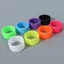 DARON 4 Tay Cầm Vợt Tennis Silicon, Tay Cầm Vợt Tennis Cao Su Silicon Co Giãn, Tay Cầm Co Giãn Overgrips Hút Mồ Hôi Tay Cầm Vòng Cao Su Tennis Vợt