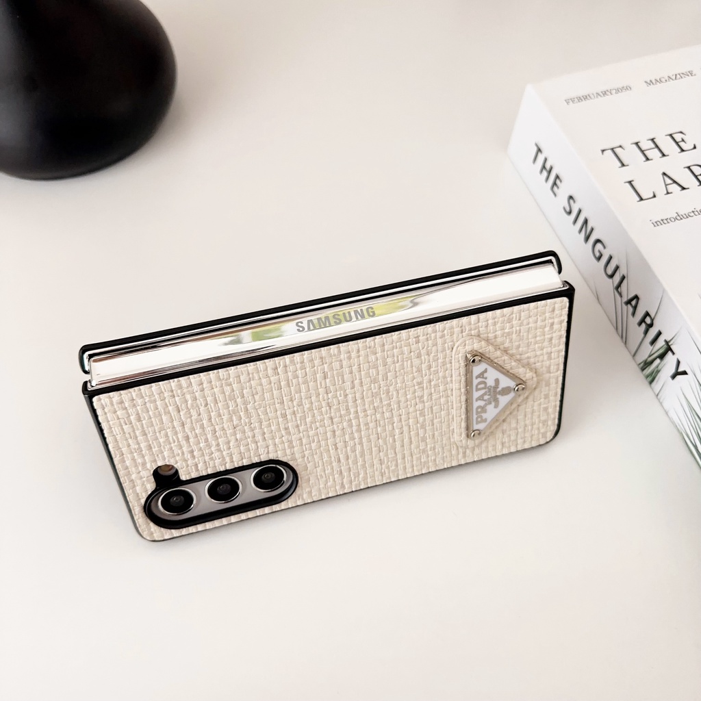 Dành Cho Samsung Galaxy Z Fold 2 3 4 5 6 7 Họa Tiết bện sành điệu Ốp Lưng Có Thể Gập Lại Thiết Kế Độc Đáo Và Sang Trọng Cho Galaxy Z Fold7 Vỏ Điện Thoại Chống Sốc Vỏ Bảo Vệ