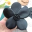 NKSFX Đính Hạt Táo, Vải Polyester Giả Vải Dán, Hình Hoa Đơn Giản DIY Đính Hạt Hoa