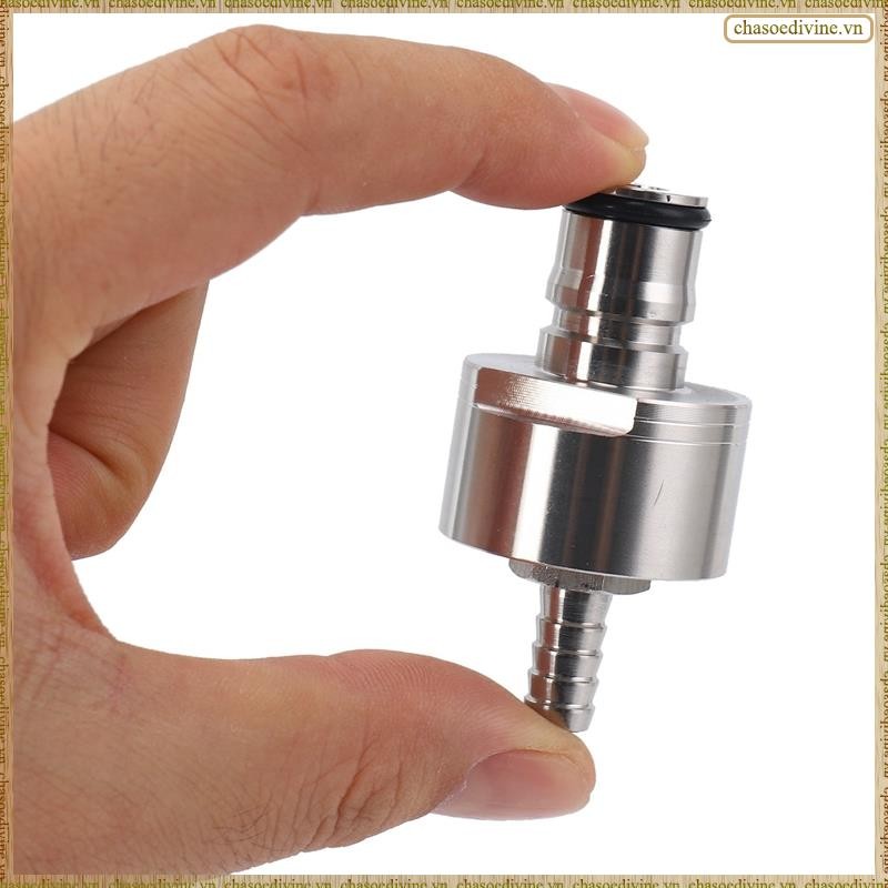 2 Chiếc Nắp Carbonation Thép Không Gỉ 5 / 16 Inch Barb, Loại Khóa Bóng