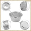 150 Chiếc Cốc Bánh Cupcake Giấy Nhôm Ramekin Muffin Nướng Bánh, Lớp Lót Muffin Dùng Một Lần, Cốc giữ Ramekin, Chảo nướng bánh Cupcake Nhôm, Cốc nướng bánh Pudding