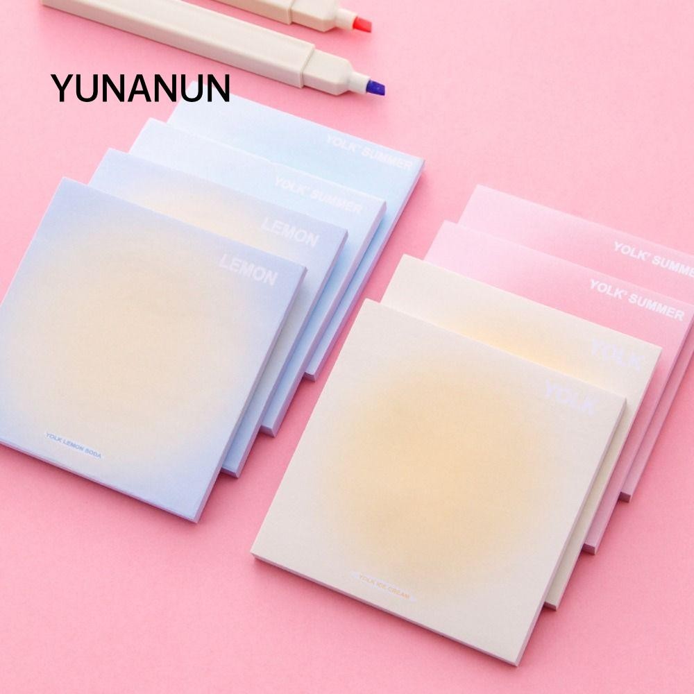 Yunaun 80 Tờ Giấy Ghi Nhớ Giấy Dính, Giấy Dán Nhiều Màu Sắc Tự Dính ...