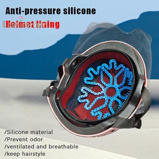 Lostcorner Mũ Bảo Hiểm Linh Hoạt Chống Biến Dạng Bên Trong Silicon Pad Thông Khí Mũ Bảo Hiểm Lót Miếng Lót Mũ Bảo Hiểm Đệm Xe Máy Xe Đạp Mũ Bảo Hiểm Phụ Kiện Mới
